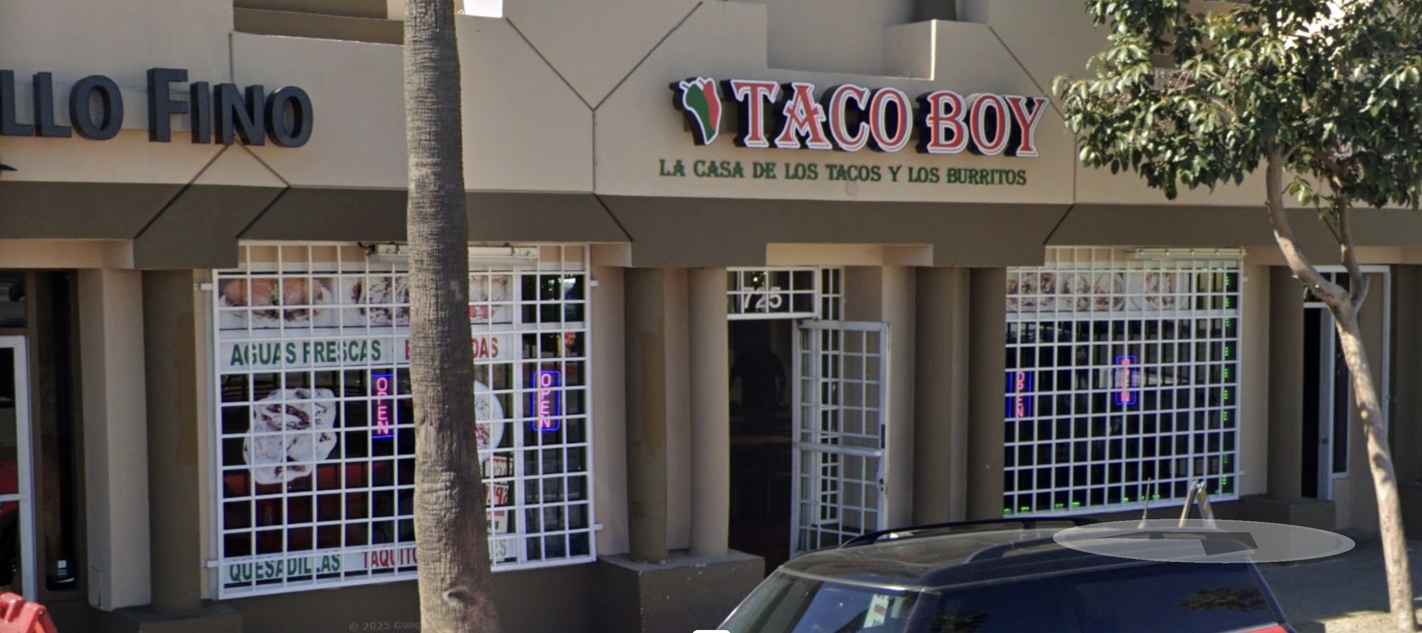 Taco Boy Anaheim storefront